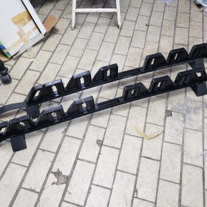 Support de toit voiture pour transport de ski 46"