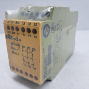 PILZ 774725 PNOZ X6 110-120VAC 3n/o SAFETY RELAY - brand new