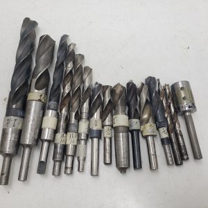 Lot de mèches HSS pour perceuse à colonne (imperial, entre 3/4" et 1-3/16")