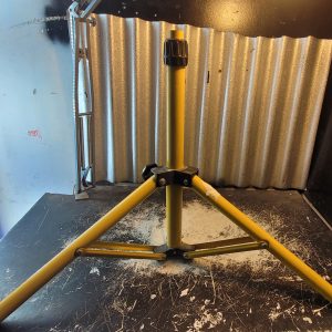 Trepied en acier jaune - 45cm - lampe de chantier