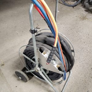 Dévidoir de tuyaux double de gaz pour soudure/torche 125' - Portable Twin Line Welding Hose Reel