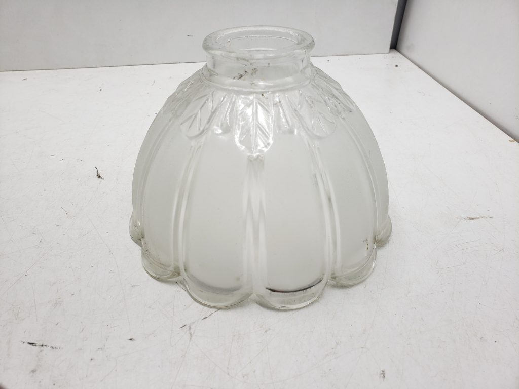 Globe de luminaire en verre 6" diamètre