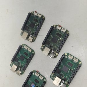 5x BeagleBone Green v1 boards - light up, with defects
