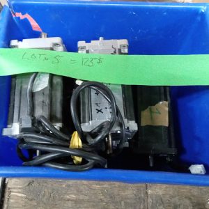 Lot de 5 stepper motor - moteur pas à pas pour projet - état inconnu