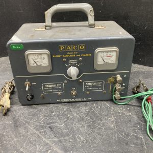 Vintage Paco B-10 Battery Eliminator & Charger