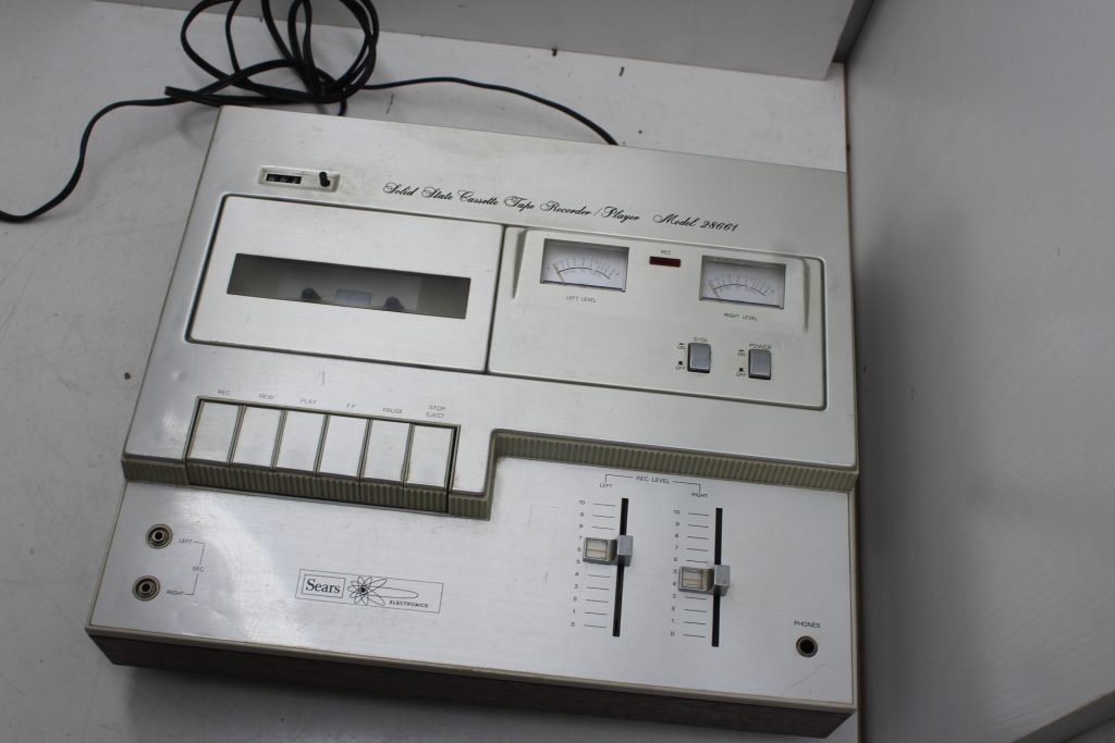SEARS - Cassette Tape Recorder Player Model 28661 - AS IS