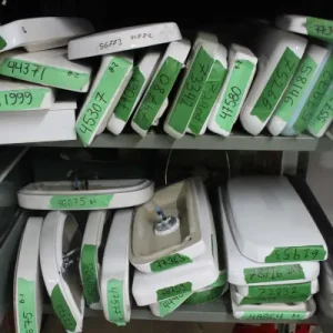 Couvert de cuve de toilette