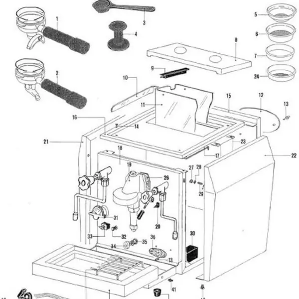 Pièces de machine à café