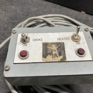Industrial control box for heating and smoke system