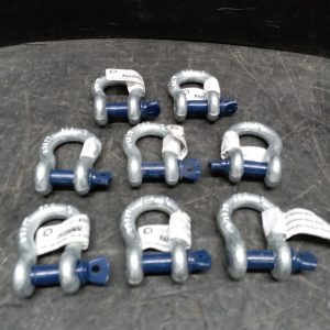 8 x Screw Pine Anchor Shackle 3/8" - 4000lb WLL