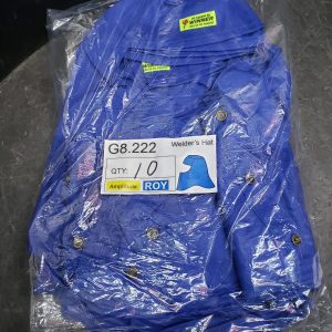 Lot of 10x Welder Hat - Fire & Arc Resistant (G8.222 88/12 Cotton/Nylon FR) NFPA 2112