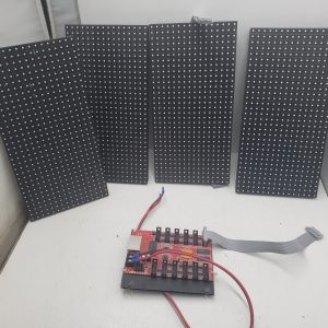 4x panneaux de LED 6"x12" programmables avec module de contrôle R501