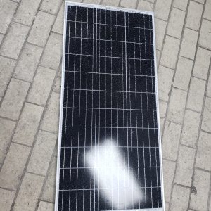 Panneau solaire 100w - 42" x 20" - vitre ext craqué - non testé