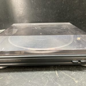 Denon DP-29F Belt-Drive Turntable Analog Record Player - FUNCTIONAL -- BROKEN TOP -