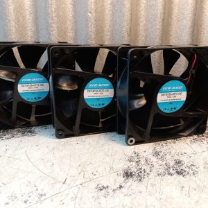 3 x Globe Motors Fan D47-B15A-05T3-100 24VDC