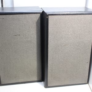 Cambridge Soundworks Model Six by Henry Kloss Vintage Black Wood Speakers