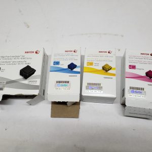 Lot of genuine XEROX ink for ColorQube 8570/8580 Black/Cyan/Yellow/Magenta (open box)