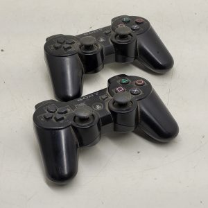 2x DualShock 3 Playstation controllers [sticky left joystick on one]