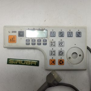 Siruba L-200 Control panel
