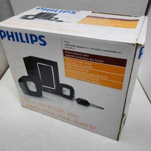 Système de son PHILIPS pour ordinateur complet neuf - entrée jack 1/8"