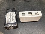 Vtg TRINE Door Chime Box Carillon No. 95 Mod Retro Cube Pattern 1990s
