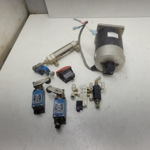 Tiger Stop system parts - motor, switches, valves, cylinder [UNTESTED]