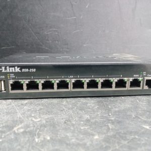 D-Link 8 Port Gigabit Switch DSR-250 - No power supply