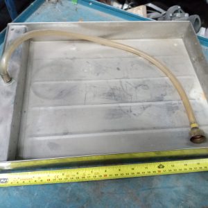 Bassin en acier inoxydable pour impression 17-1/2" x 13"