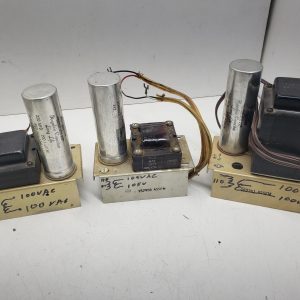 Lot de 3x vintage rectifiers, power supply pour amplificateur à lampe / tube