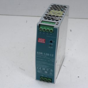 Meanwell- EDR-120-12 POWER SUPPLY, AC-DC, 12V,10A, 100-264V In