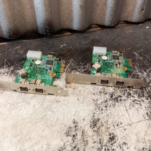 2 x Fireboard800-e-V.20 Unibrain- Not tested