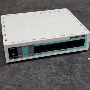 MikroTik Routerboard 5-Port Gigabit Desktop Switch RB750GL
