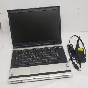 Toshiba satellite a110 laptop - condition unknown, no harddrive, w/ power supply