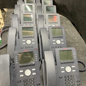 Lot of 10 Avaya J169 SIP IP Desk Phone POE (700513634) - NO POWER SUPPLY -