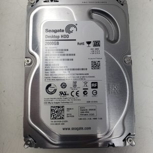 Seagate Desktop HDD 2TB ST200DM001 - 3.5 Internal Hard Drive - Sata - 7200 RPM - 64 Mb Buffer