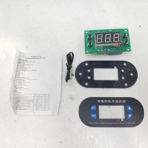 W2308 AC/DC 12V Digital Thermostat Temperature Alarm Controller Sensor Meter Blue LED