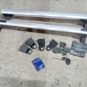 Barre de toit - Rack pour voiture avec quincaillerie et clés