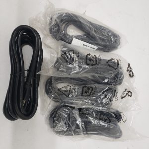 Lot of 5x Heavy Duty 10ft 00R215 - 14AWG AC Server Power Cable Cord