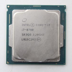 Intel Core i7-8700 SR3QS @3.20GHz 12MB Cache 6 Core CPU Processor