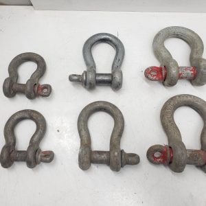Lot de 6x manilles de levage - Crosby anchor shackle rig