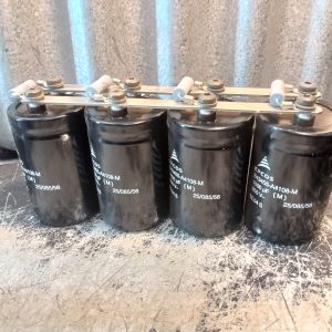 4 x EPCOS Aluminum Electrolytic Capacitor B43584-A4108-M 350V
