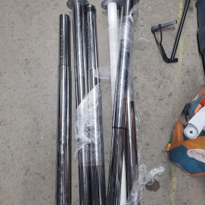 Lot de 6x pattes de table en métal ajustable 26" à 42"