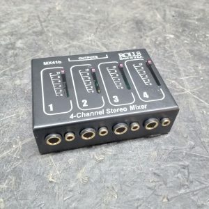 Rolls MX41b 4-Channel Passive Stereo Mixer - Working