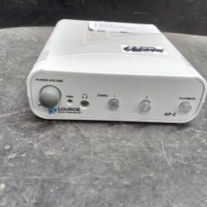 Louroe Electronics Two-Zone Audio Monitoring Base Station LE-432 AP-2 - No Power Supply