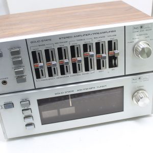 Lot of Sears Amplifier/Preamplifier AM-4000 120V-50/60Hz and AM/FM Receiver TR-6000