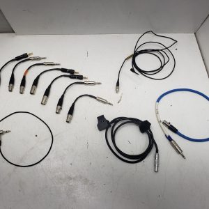 Lot de câble 3.5mm et connecteurs radio - microphone - audio cable (mini jack, 5 pins, 3 pins)