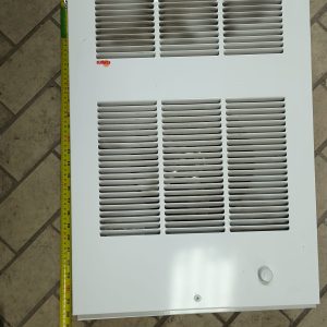 Electric Wall Mounted Heater White 27 inches x 19 / Chauffage électrique sans button