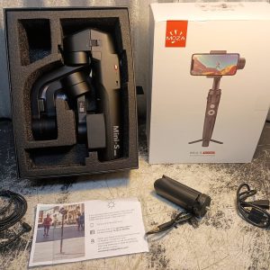 MOZA Mini-S Smartphone Gimbal Stabilizer with an Extension Pole, Tel quel