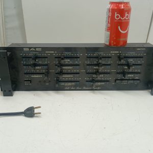 Vintage SAE 1800 Equalizer: -Tested Working but Screen Lights Don’t Turn On