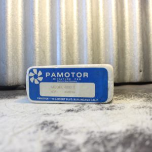 PAMOTOR MINIATURE FAN MODEL 4800 X - 115V - Made in West-Germany - NEW